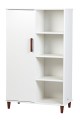 Kubus Display Kast B85 x D42 x H135 cm Wit met 1 Deur Tangara Groothandel Kinderopvang en kinderdagverblijf inrichting01 (523)